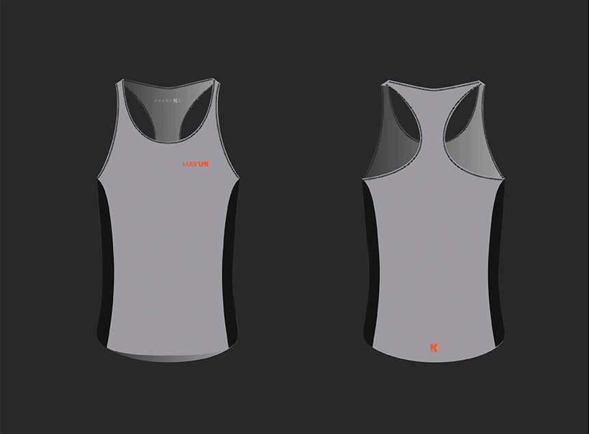 Camiseta manga corta | tirantes running-trail personalizada