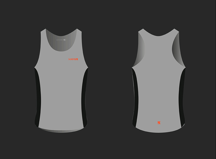 Camiseta manga corta | tirantes running-trail personalizada