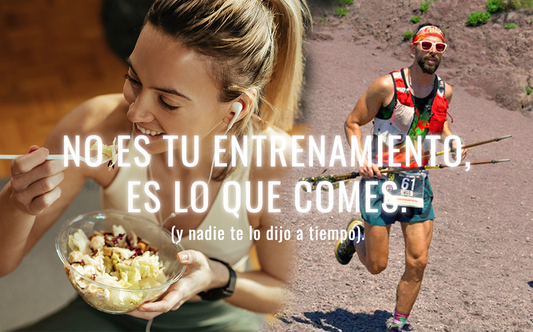 No es tu entrenamiento, es lo que comes (y nadie te lo dijo a tiempo)